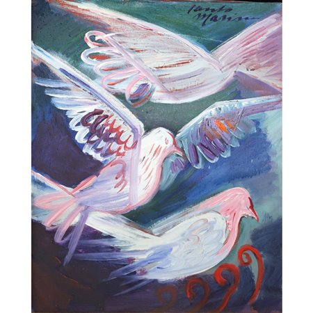 Santo Marino (Militello val di Catania  1924-1991)  - Colombe