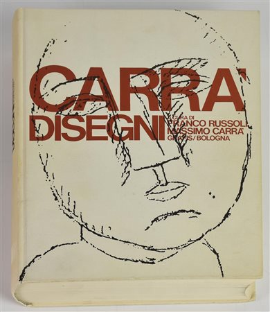 CARRA' DISEGNI a cura di Franco Russoli e Massimo Carra', cm 29x22,5x5...