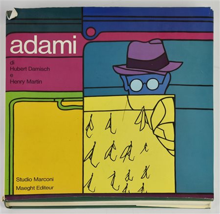ADAMI a cura di Damisch Hubert e Martin Henry , cm 28,5x29 Studio Marconi,...
