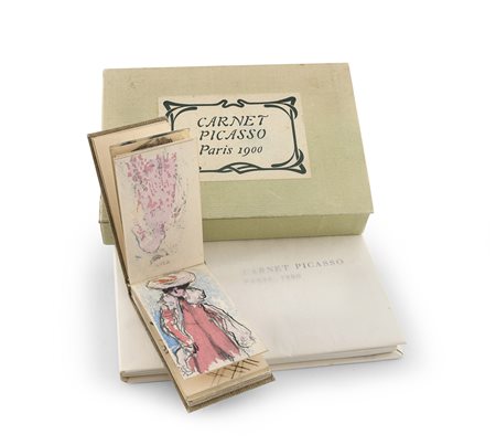 CARNET PICASSO. PARIS, 1900