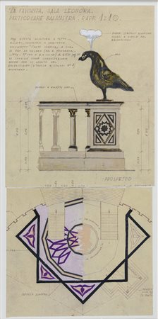 BOZZETTO PER LA FAVORITA DI DONIZETTI DI VIRGILIO MARCHI