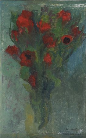 DIPINTO FIORI DI GIOVANNI OMICCIOLI