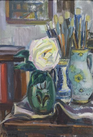 DIPINTO NATURA MORTA DI EDITH BASCH