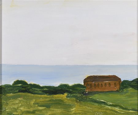 DIPINTO PAESAGGIO DI VIRGILIO GUIDI