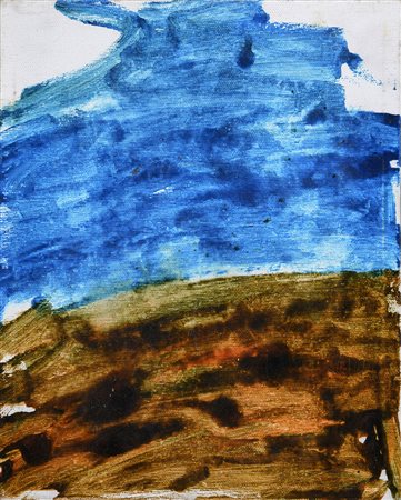 SMALTO PAESAGGIO DI MARIO SCHIFANO