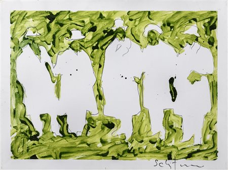 DIPINTO I FUTURISTI DI MARIO SCHIFANO