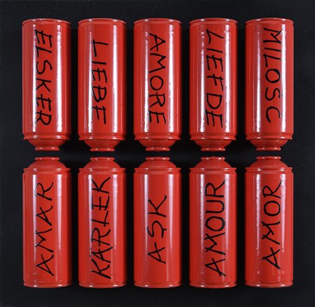 ASSEMBLAGE AMORE DI CLAUDIO ASCENZI