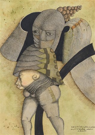 TECNICA MISTA DI GAETANO POMPA, 1973