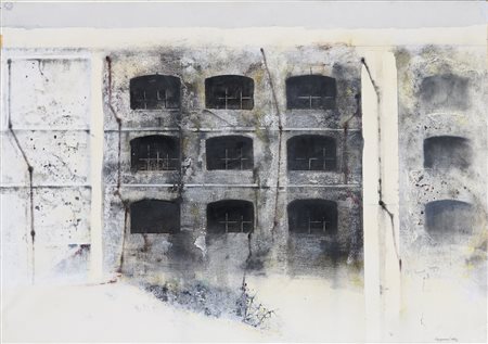 ACQUERELLO DI RENZO VESPIGNANI, 1972