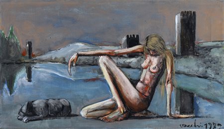 DIPINTO DI SERGIO VACCHI, 1979