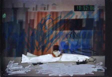 FOTOGRAFIA RITOCCATA DI MARIO SCHIFANO