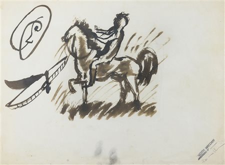 INCHIOSTRO CAVALIERE DI MINO MACCARI