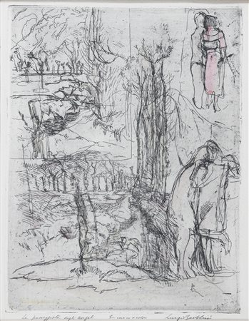 INCISIONE RITOCCATA DI LUIGI BARTOLINI, 1935