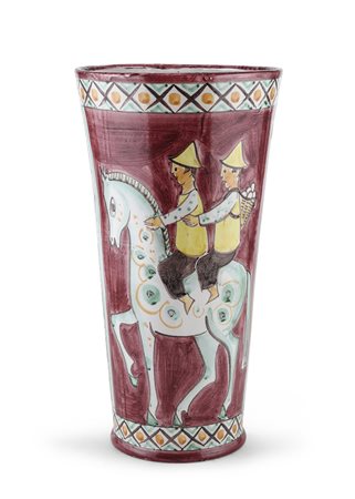 VASO IN CERAMICA, DI LIETO VIETRI ANNI '40