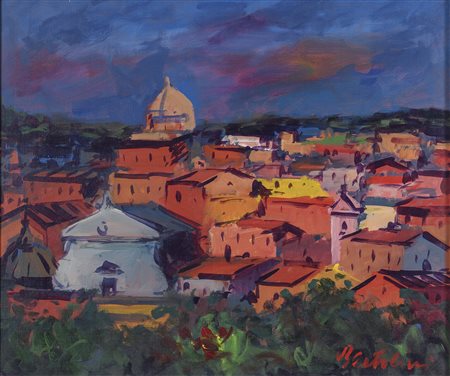 DIPINTO ROMA DI GIUSEPPE BERTOLINI