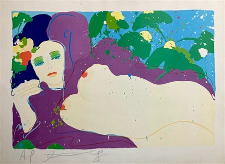 Walasse Ting “Senza titolo”