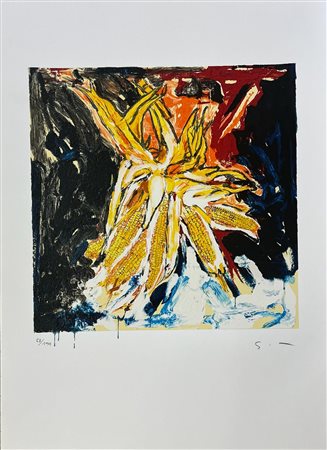 Mario Schifano “Pannocchie”