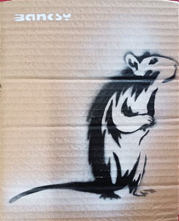 Banksy “Rat” 2015