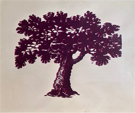 Mario Schifano “Albero della vita” 1970