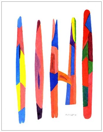 GIULIO TURCATO Mantova 1912 – Roma 1995 Senza titolo Litografia su lastra...