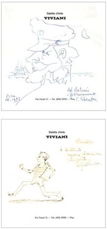 FAUSTO MARIA LIBERATORE / REMO SQUILLANTINI Lucca 1922 – Lido di Camaiore...