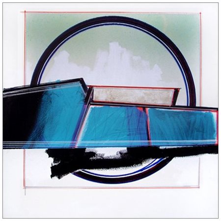 ANTONIO DEL DONNO Benevento 1927 Luce tra l’emisfero Pittura, t.m. e collage...