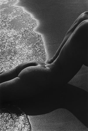 Lucien Clergue (1934-2014)  - Nude on the beach, Camargue, 1972