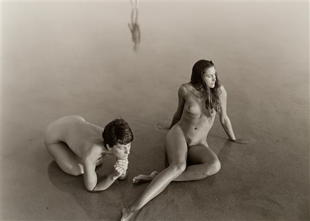 Jock Sturges (1947)  - Maia and Minna, Montalivet, France, 1994