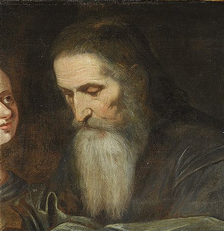 Jan Lievens (1607 - 1674) , cerchia di
Testa di vecchio