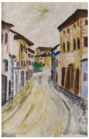 Danilo Delpriori (1900 - 1999) 
Scorcio di Maiolati Spontini