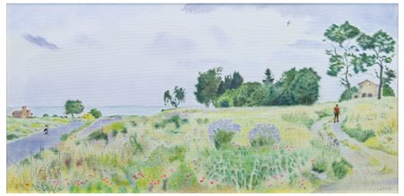 Nazzareno Cugurra (1924) 
Lazio: campo selvatico, 1983