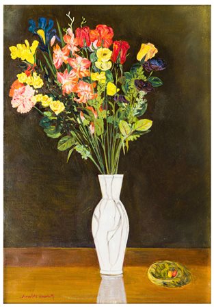 Giancarlo  Scorcelletti (1939) 
Vaso di fiori