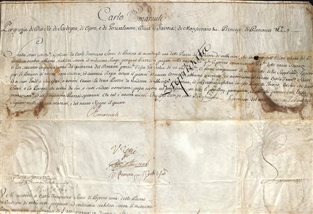 Carlo Emanuele III di Savoia (Torino 1701 - Ivi  1773), Concessioni per ambulanti nel Regno di Sardegna