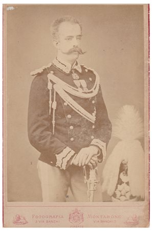 Luigi Montabone (.... - 1877), Umberto I di Savoia (Torino 1844 - Monza 1900)