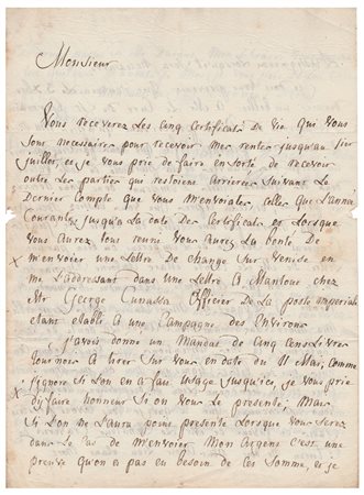 Pier Alessandro Guasco (Torino 1714 - Praga 1780), Finanza - Ancien Régime - Tourton et Baur