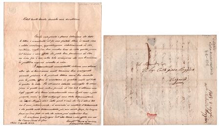 [Silvio Pellico (Saluzzo 1789 - Torino 1854)], Fondo Pellico - Battaglia di Custoza e capitalazione italiana