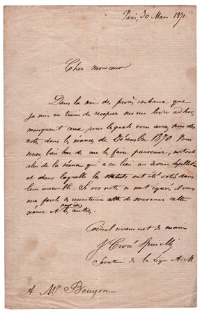 Joseph Croce-Spinelli (Monbazillac 1845 - 1875), Le Divan Lepelletier - Aeronautica - LGBT