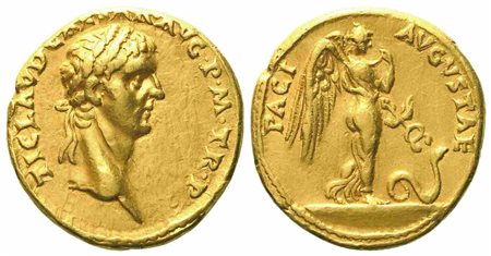 Claudius (41-54), Aureus, Rome, AD 41-42; AV (g 7,60; mm 18,5)