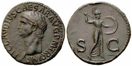 Claudius (41-54), As, Rome, c. AD 41-54; Æ (g 10,35; mm 28)