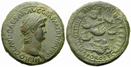 Nero (54-68), Sestertius, Rome, AD 64; Æ (g 27,87; mm 34)