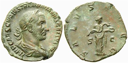 Trebonianus Gallus (251-253), Sestertius, Rome, AD 251-253; Æ (g 14,80; mm 29)