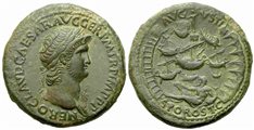 Nero (54-68), Sestertius, Rome, AD 64; Æ (g 27,87; mm 34)