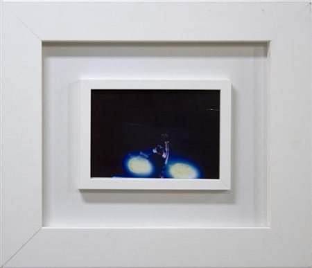 Mario Schifano Senza titolo, 1990-97 tecnica mista su fotografia cm 13x18...