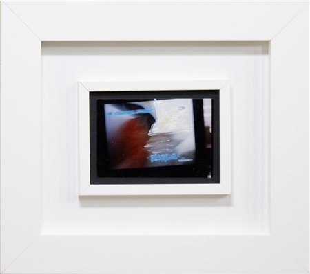 Mario Schifano Senza titolo, 1990-97 tecnica mista su fotografia cm 10x15...