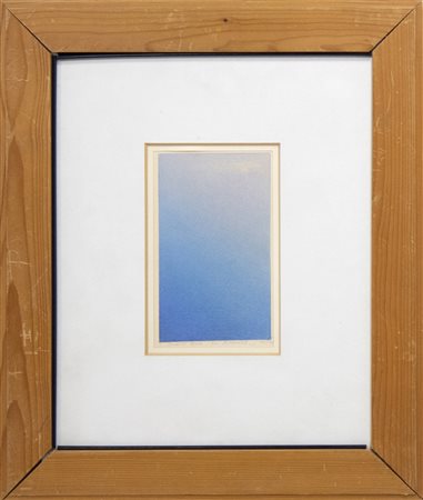 Piero Guccione Mare cielo – fra le nuvole, anni Novanta pastelli su carta cm...