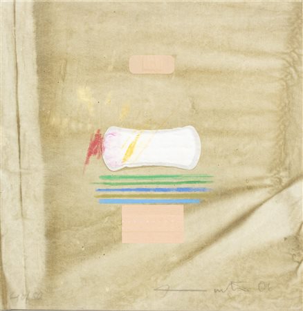 Hermann Nitsch Senza titolo, 2006 tecnica mista e applicazioni su tela cm...