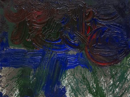 Hermann Nitsch Senza titolo, 2017 acrilici su tela cm 150x200 opera...