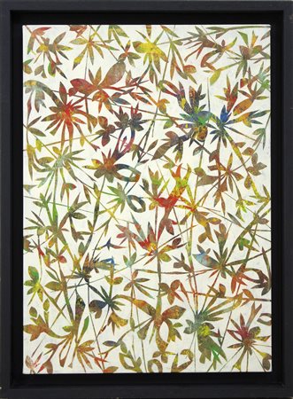 Roberto Miniati Sotto il bianco, 2012 acrilico su tela cm 70x50 autentica a...