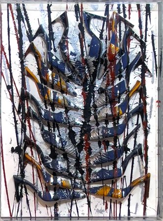 Fernandez Arman Senza titolo, 2002 accumulazione di sabot montati su tela...