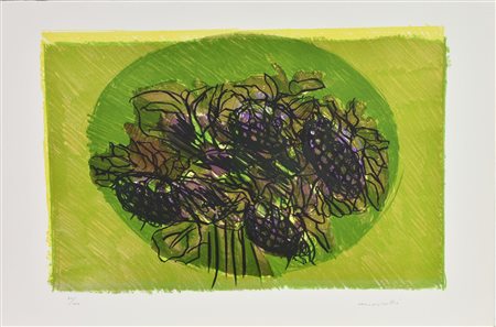 Ennio Morlotti GIRASOLI, 1979 litografia, cm 50x70; es. XII/XXV firma e...